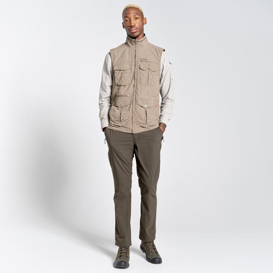 Gilet Craghoppers NosiLife Adventure II Homme Beige | WYM3046AN