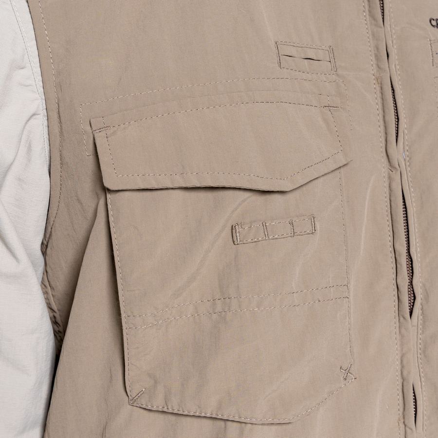 Gilet Craghoppers NosiLife Adventure II Homme Beige | WYM3046AN