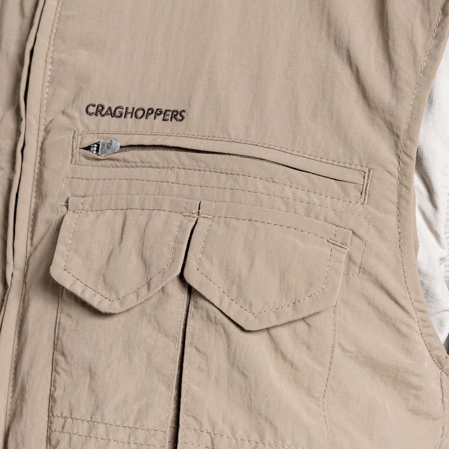 Gilet Craghoppers NosiLife Adventure II Homme Beige | WYM3046AN