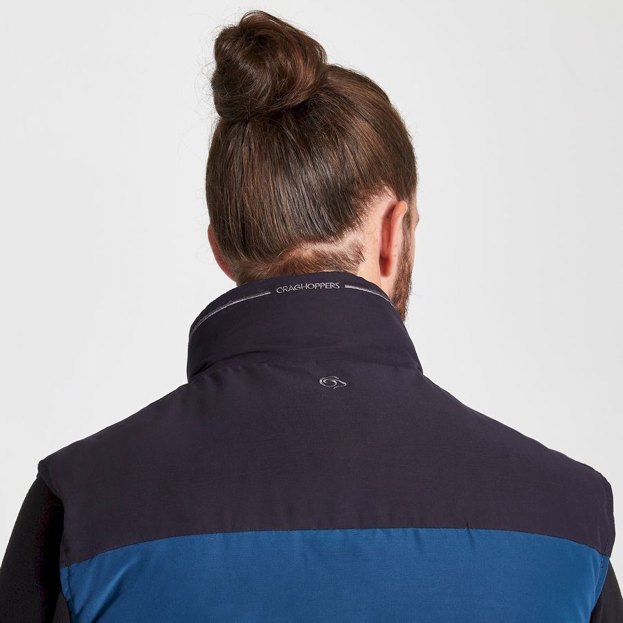 Gilet Craghoppers Trillick Downlike Homme Bleu Marine Bleu | SQD2363LS