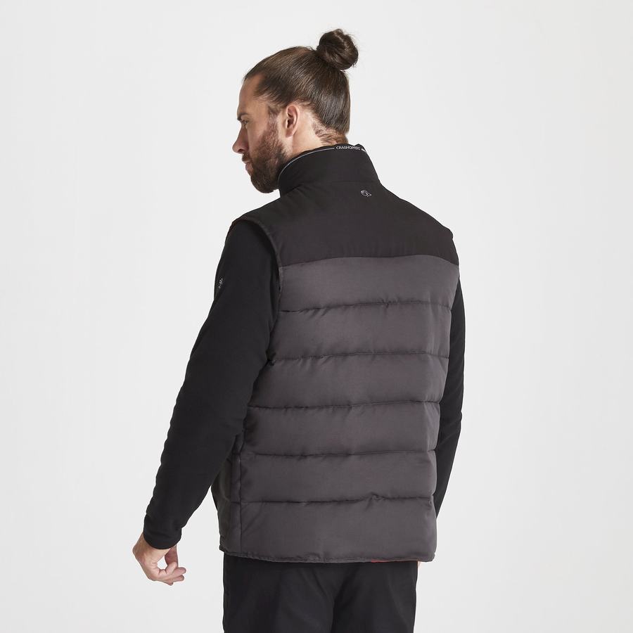 Gilet Craghoppers Trillick Downlike Homme Noir | UXL2719QM