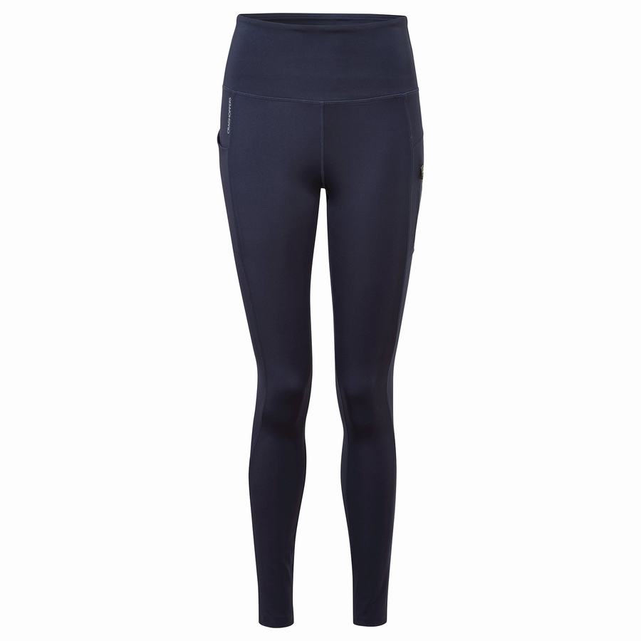 Leggings Craghoppers Kiwi Pro Femme Bleu Bleu Marine | NBM7310JK