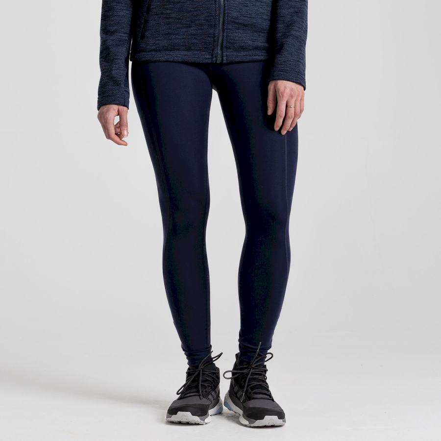 Leggings Craghoppers Kiwi Pro Femme Bleu Bleu Marine | NBM7310JK