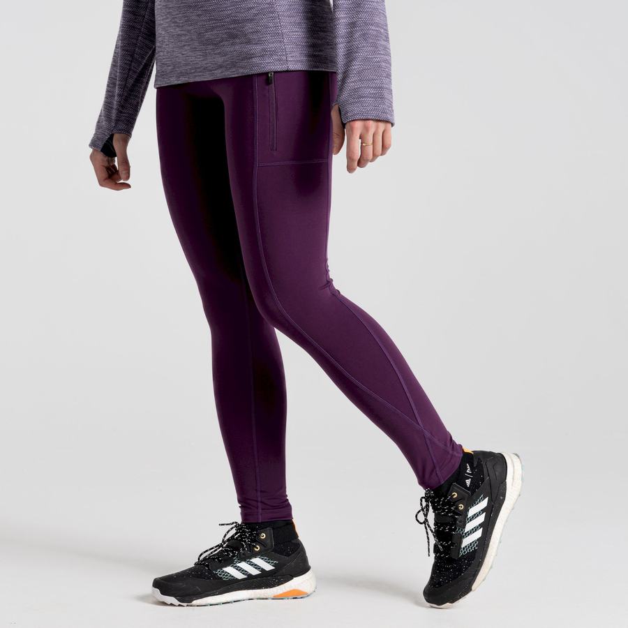 Leggings Craghoppers Kiwi Pro Femme Violette | PCV8556PK