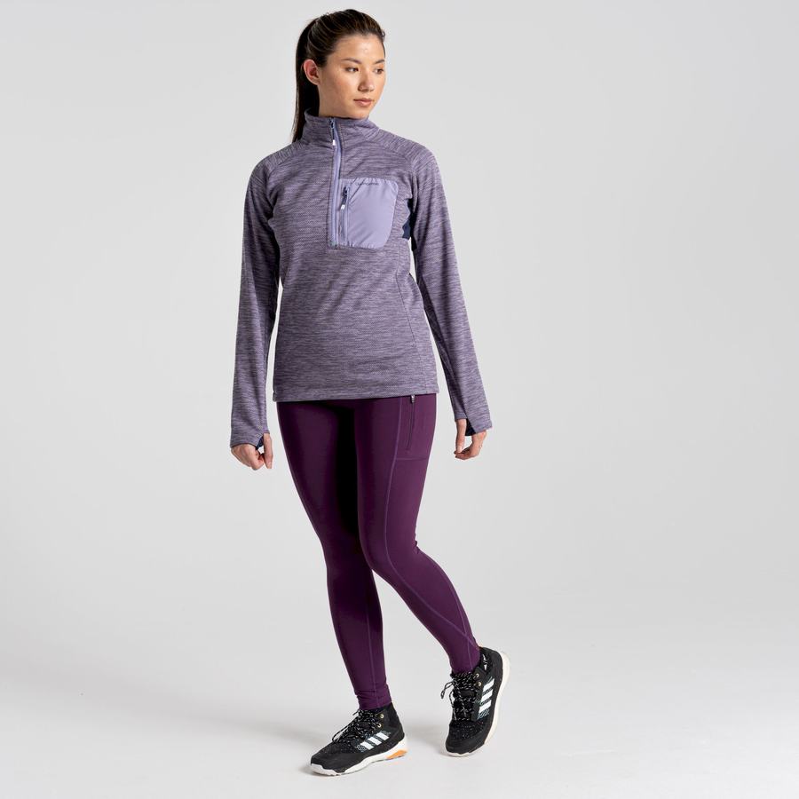 Leggings Craghoppers Kiwi Pro Femme Violette | PCV8556PK