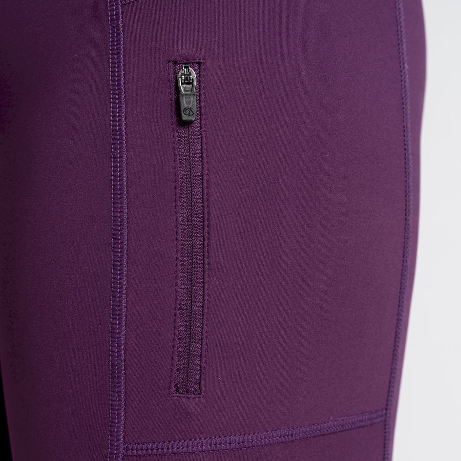 Leggings Craghoppers Kiwi Pro Femme Violette | PCV8556PK