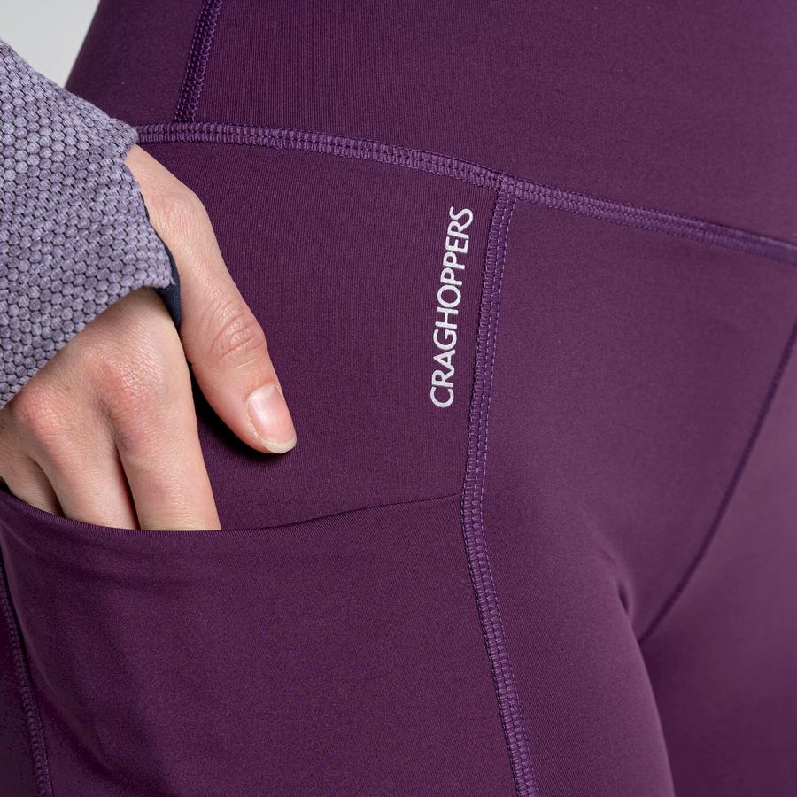 Leggings Craghoppers Kiwi Pro Femme Violette | PCV8556PK