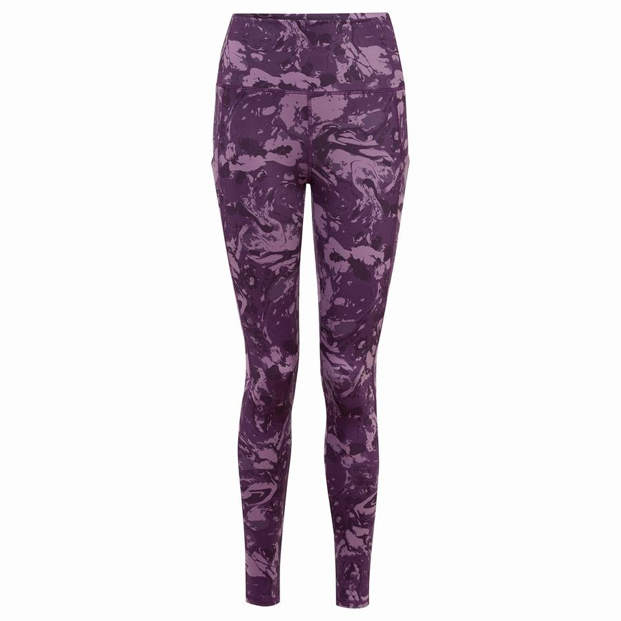 Leggings Craghoppers Kiwi Thermal Femme Violette | GYU7568FC