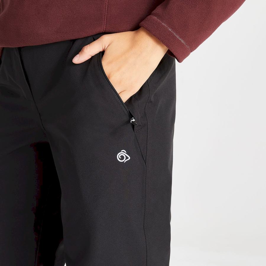 Pantalons Craghoppers Airedale Femme Noir | MOH8138TS