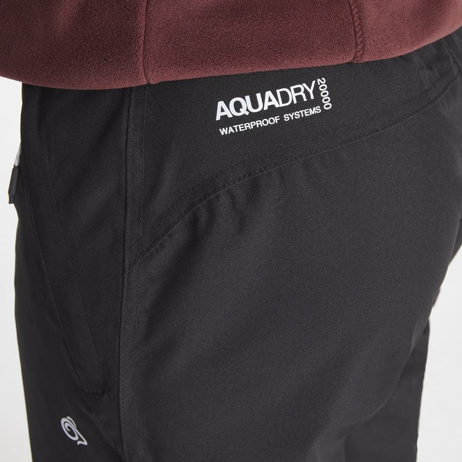 Pantalons Craghoppers Airedale Femme Noir | MOH8138TS