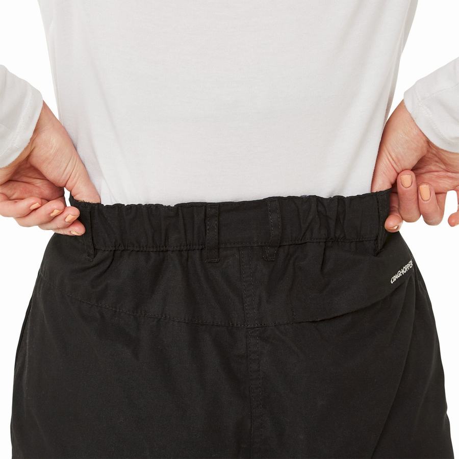 Pantalons Craghoppers Classiche Kiwi II Femme Noir | JQC3541FK