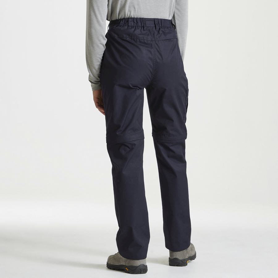 Pantalons Craghoppers Expert Kiwi Femme Bleu Marine | QIF283CP