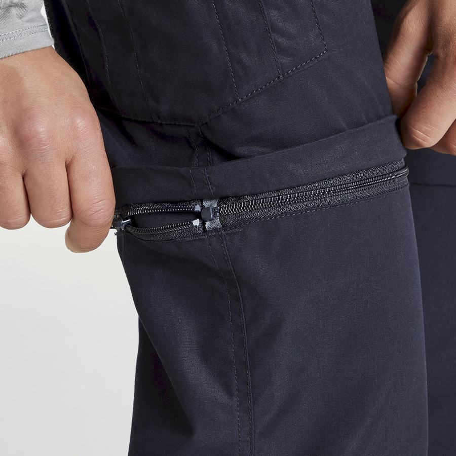 Pantalons Craghoppers Expert Kiwi Femme Bleu Marine | QIF283CP