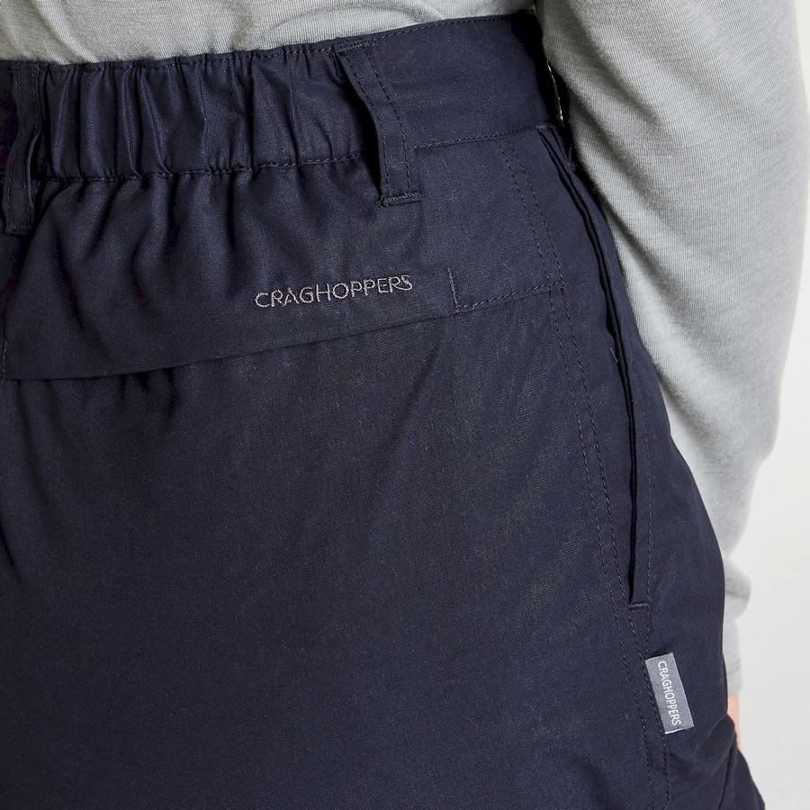 Pantalons Craghoppers Expert Kiwi Femme Bleu Marine | QIF283CP