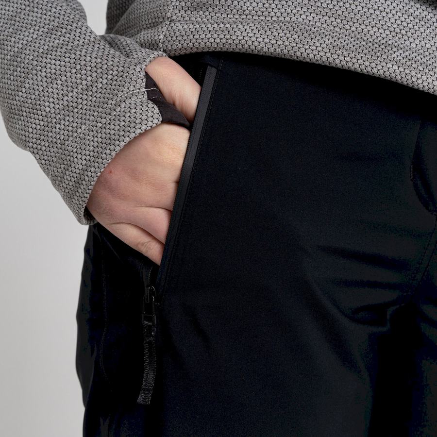 Pantalons Craghoppers Jullio goretex Femme Noir | OGP4950DC