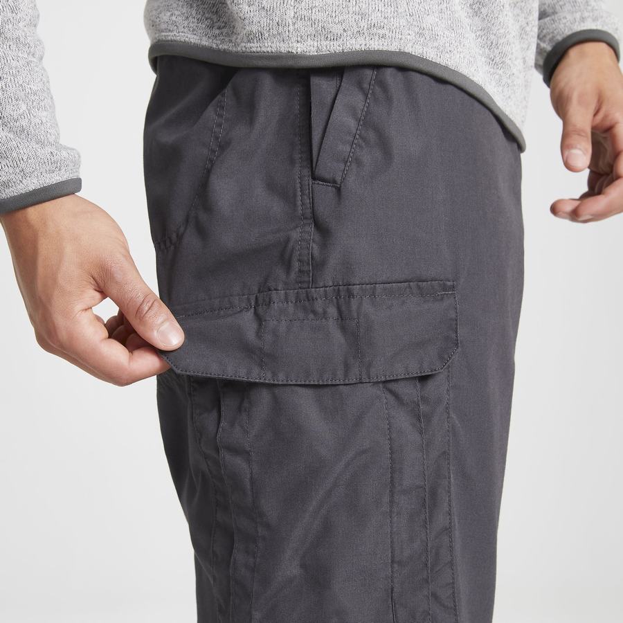 Pantalons Craghoppers Kiwi Classiche Homme Noir | MEJ5366CT