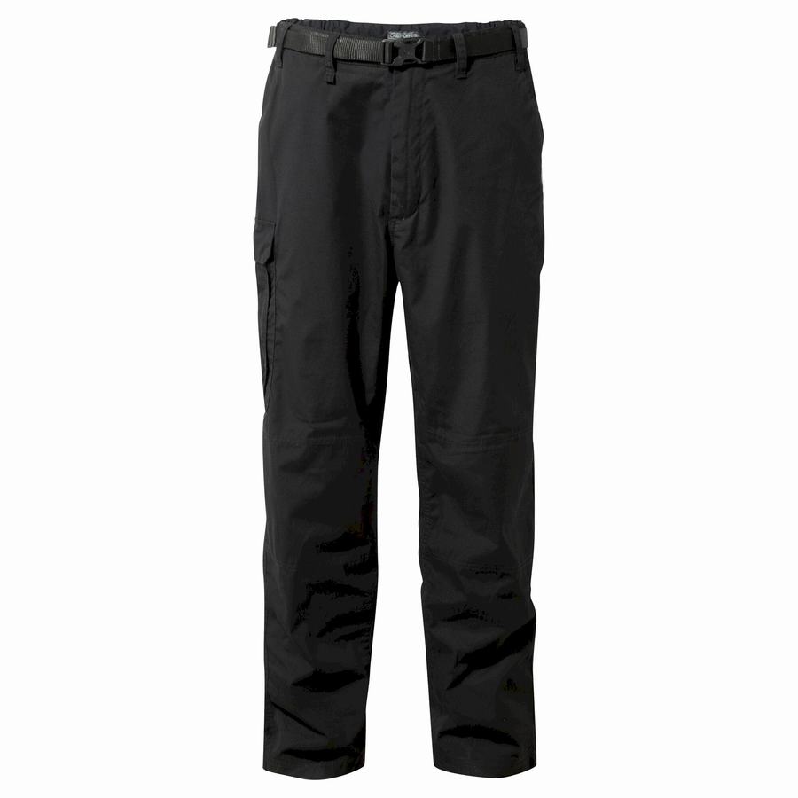 Pantalons Craghoppers Kiwi Classiche Homme Noir | RFN659IC
