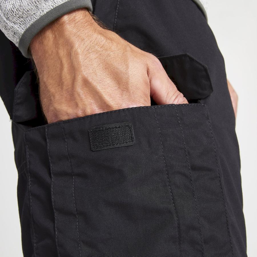 Pantalons Craghoppers Kiwi Classiche Homme Noir | RFN659IC