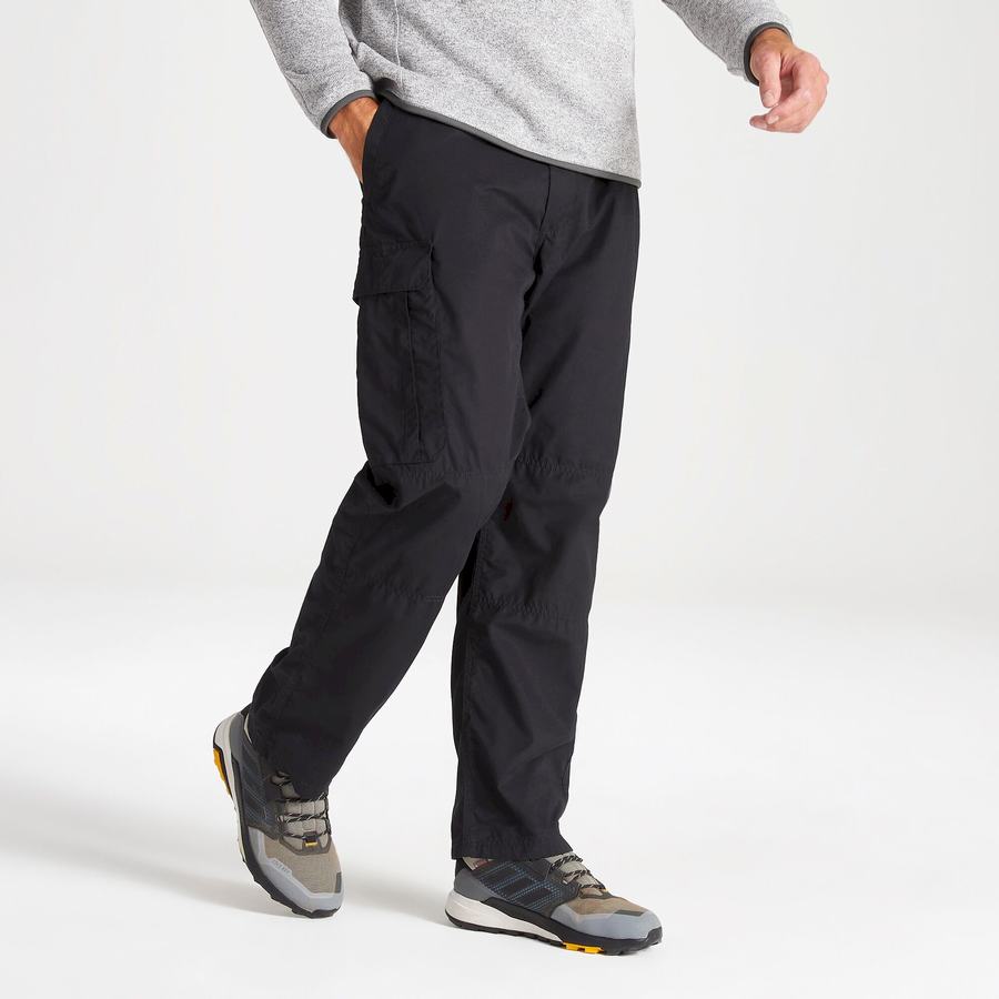 Pantalons Craghoppers Kiwi Classiche Homme Noir | RFN659IC