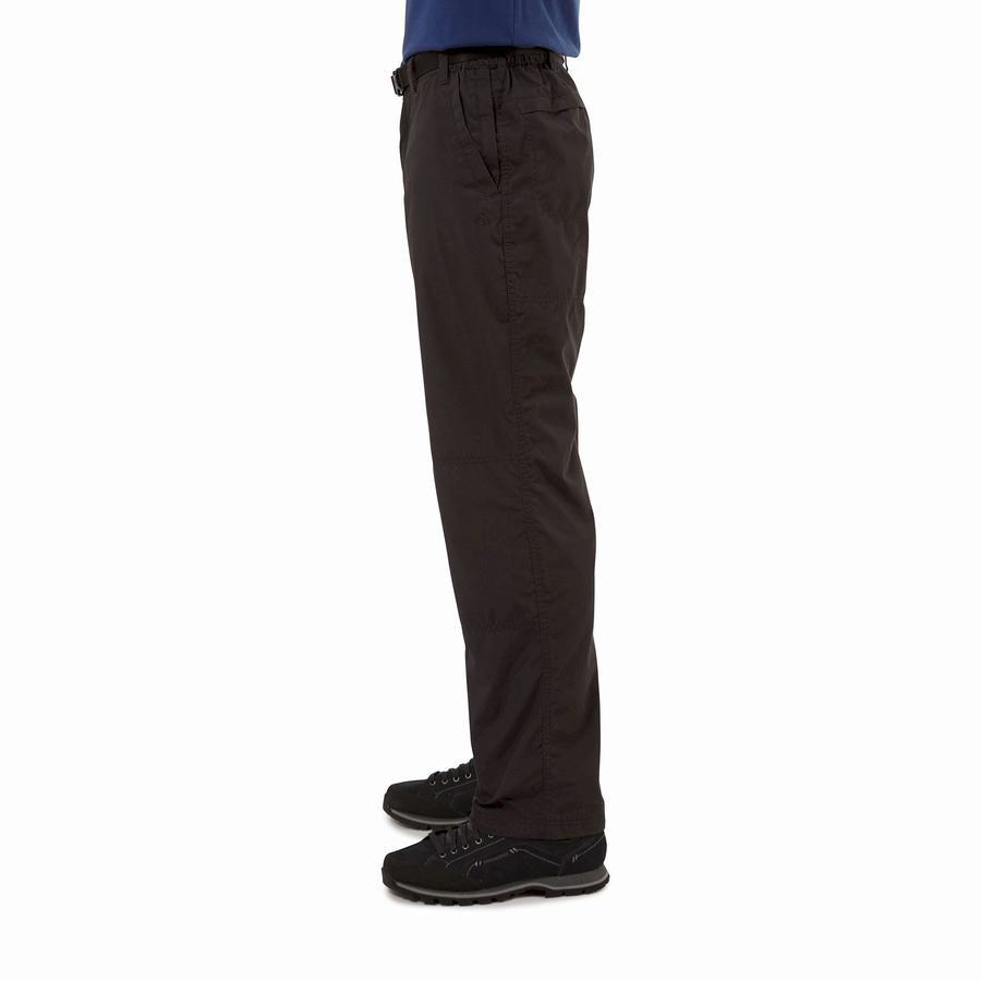 Pantalons Craghoppers Kiwi D'hiver Doublée Homme Noir | EKG1256GB