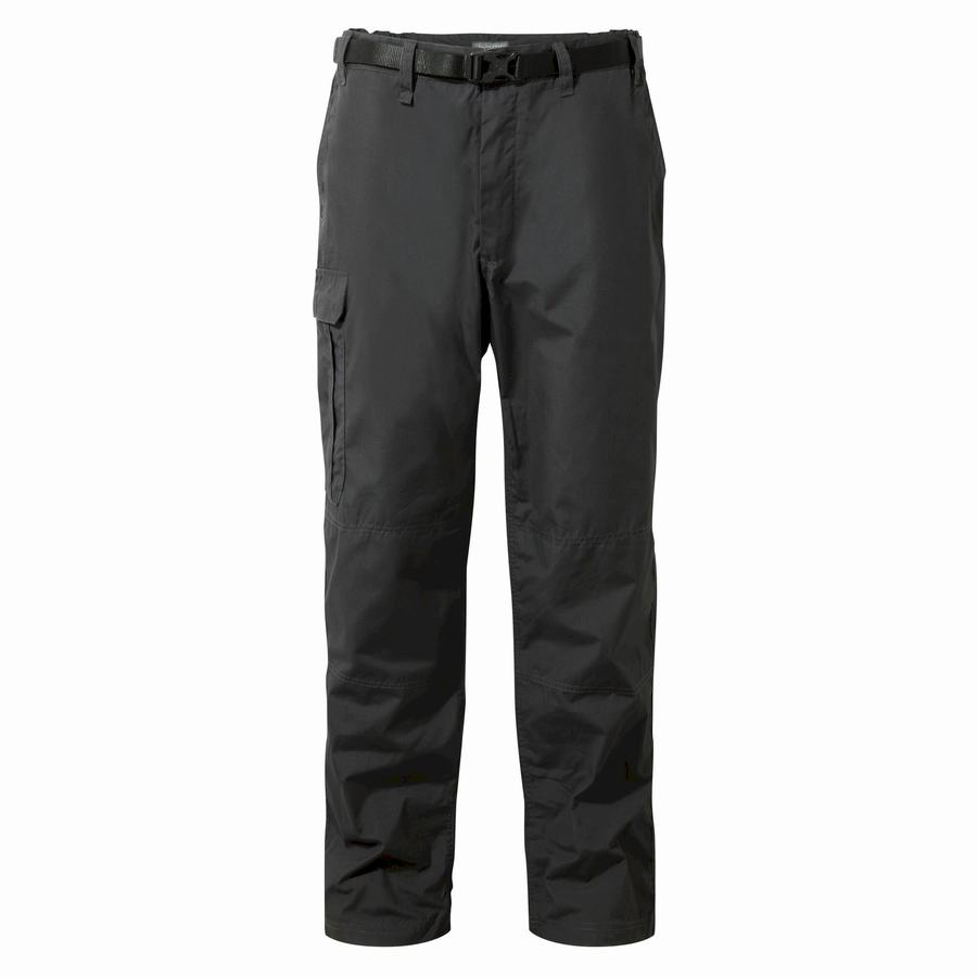 Pantalons Craghoppers Kiwi D'hiver Doublée Homme Noir | EKG1256GB