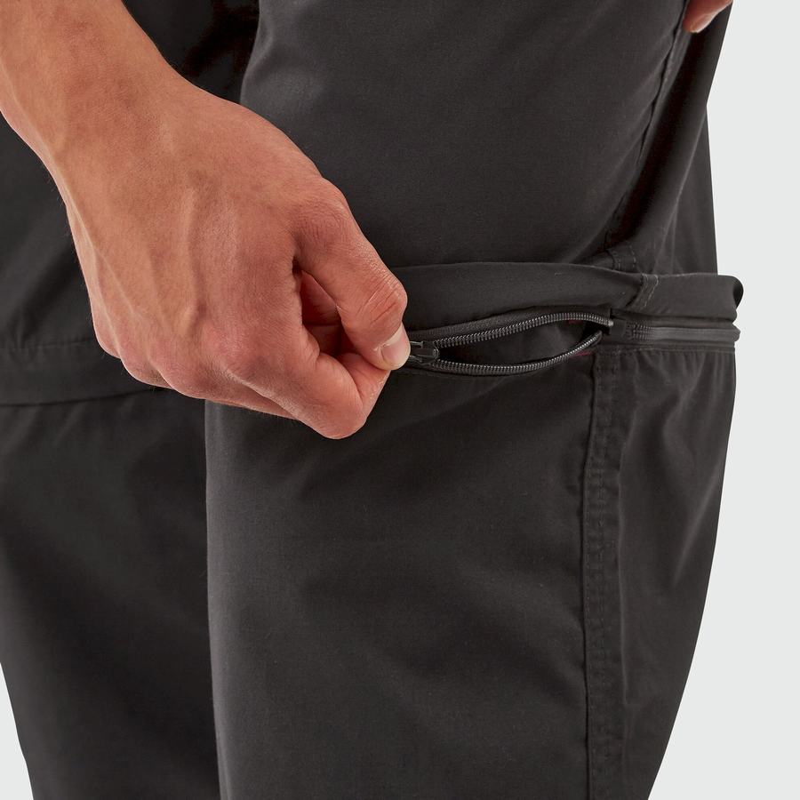 Pantalons Craghoppers Kiwi Homme Noir | IBT9750ZY