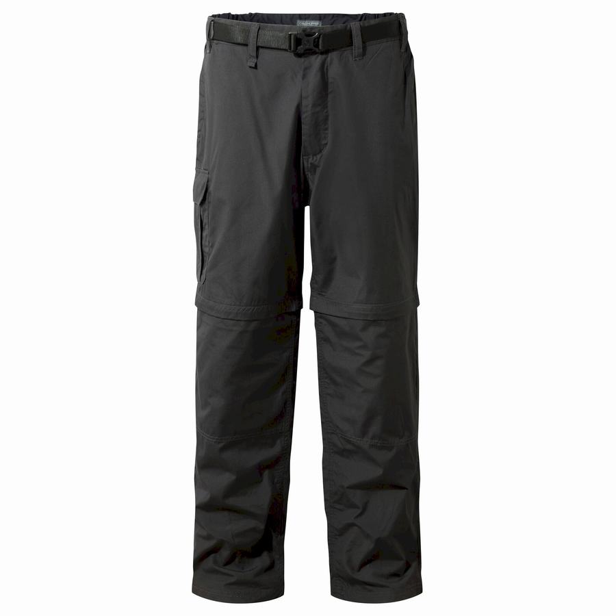 Pantalons Craghoppers Kiwi Homme Noir | IBT9750ZY