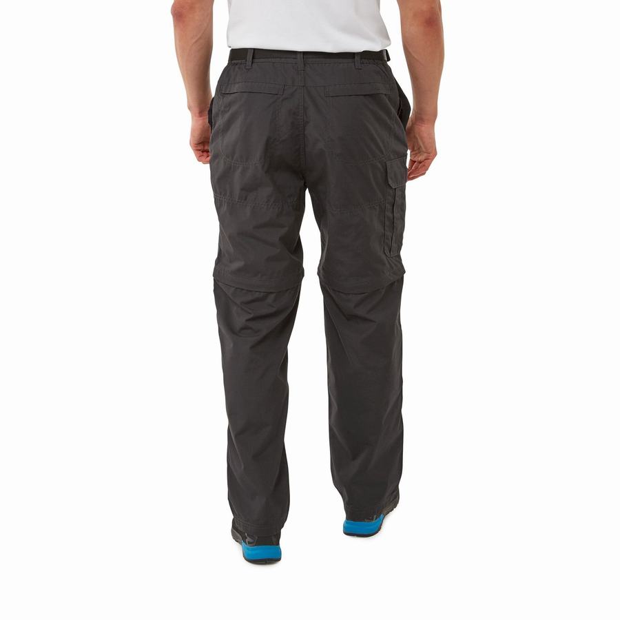 Pantalons Craghoppers Kiwi Homme Noir | ZRF5648PT