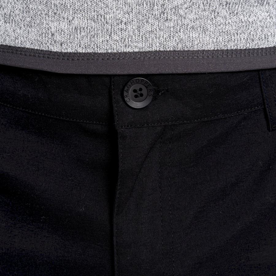 Pantalons Craghoppers Kiwi Pro 5 Pocket Homme Noir | PZM3742HI