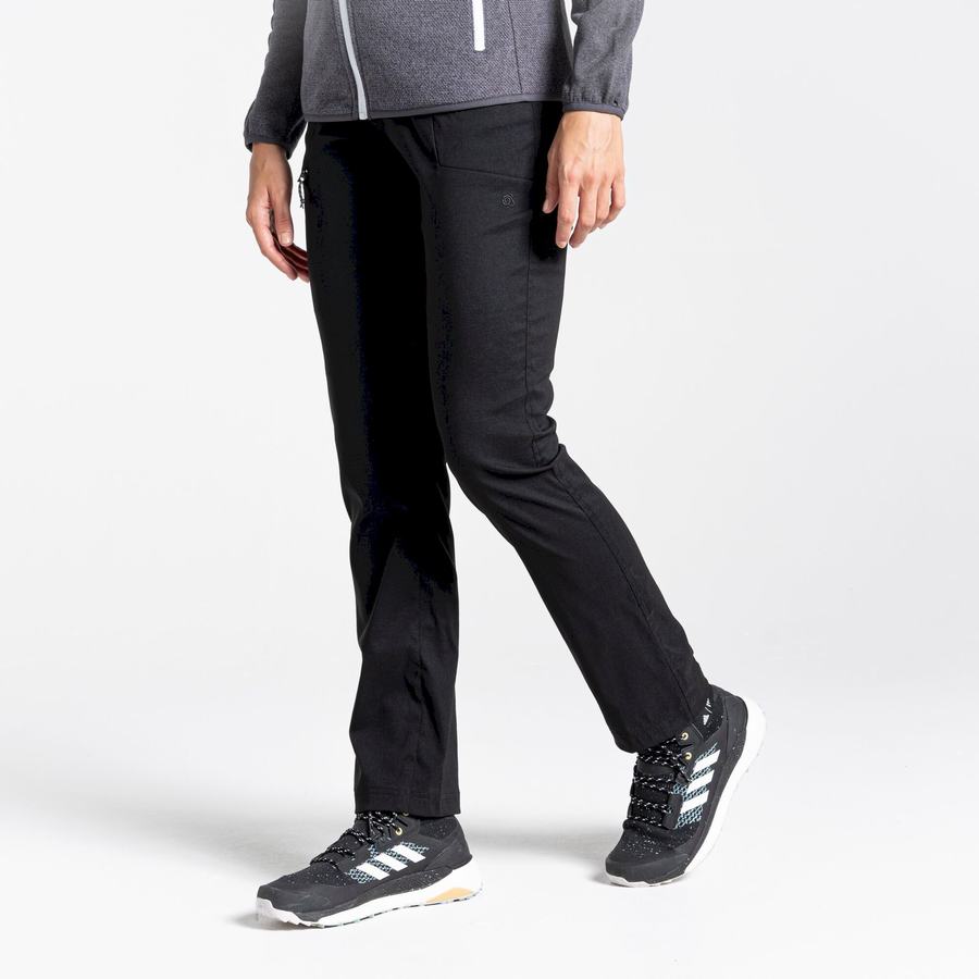 Pantalons Craghoppers Kiwi Pro High Waisted Femme Noir | YSQ1788SL
