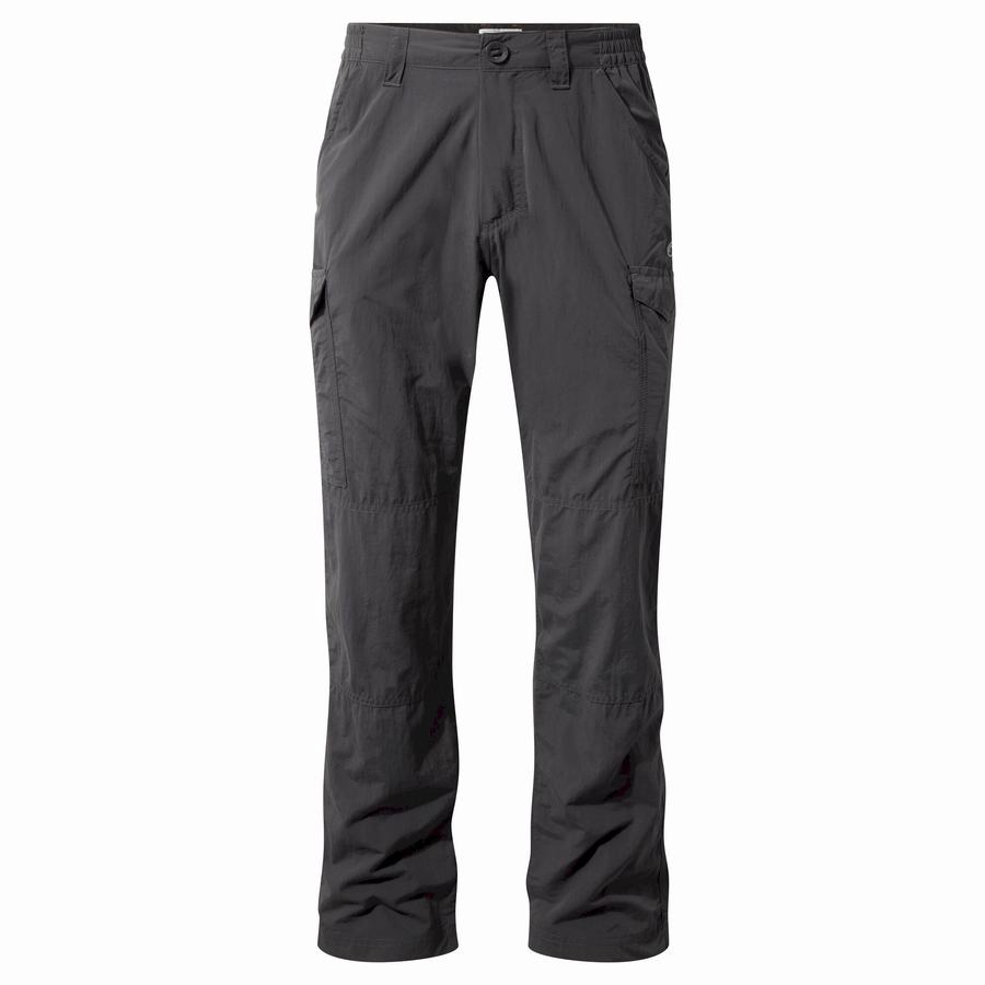 Pantalons Craghoppers NosiLife Cargo II Homme Noir | KAH4342KM