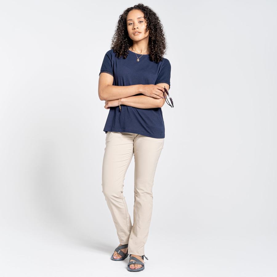 Pantalons Craghoppers NosiLife Clara II Femme Marron | DTO8354ME