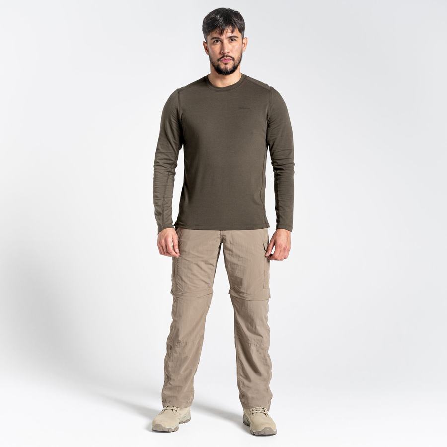 Pantalons Craghoppers NosiLife II Homme Kaki | DMY3792TK