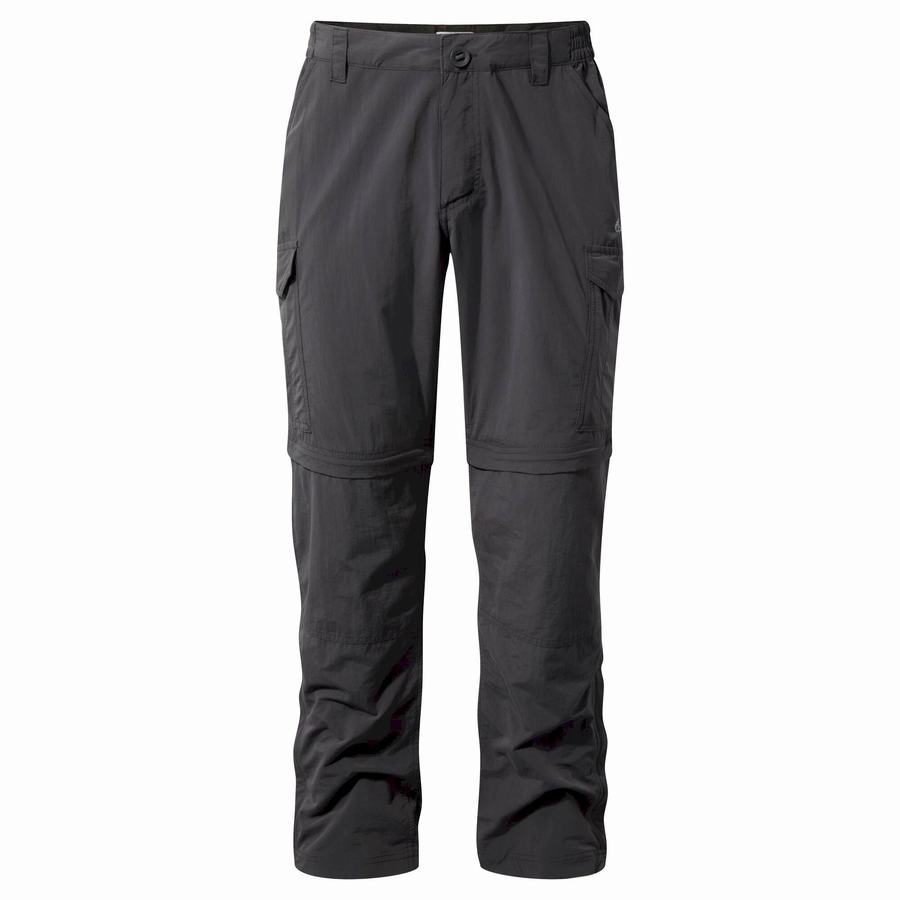 Pantalons Craghoppers NosiLife II Homme Noir | NLW266WI