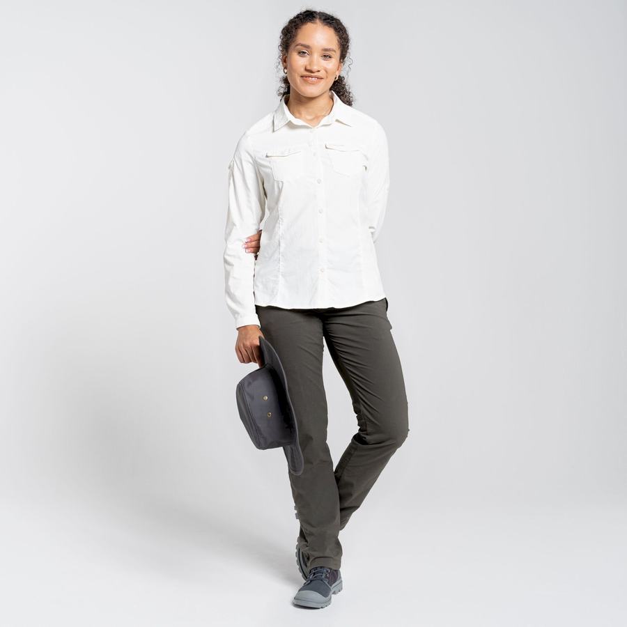 Pantalons Craghoppers NosiLife Pro II Femme Kaki | LDC1046SJ
