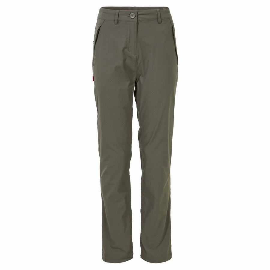 Pantalons Craghoppers NosiLife Pro II Femme Kaki | LDC1046SJ