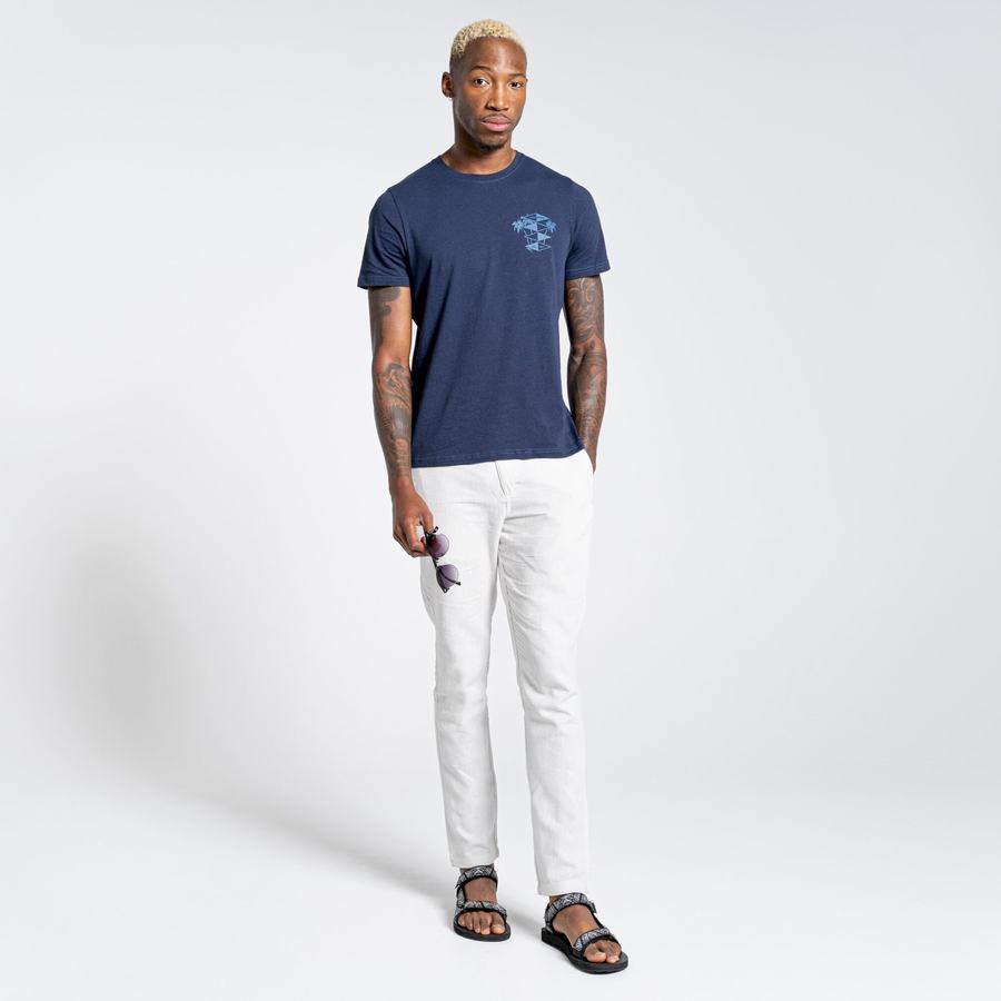 Pantalons Craghoppers Nosibotanical Buck Homme Argent | NJO8514MP