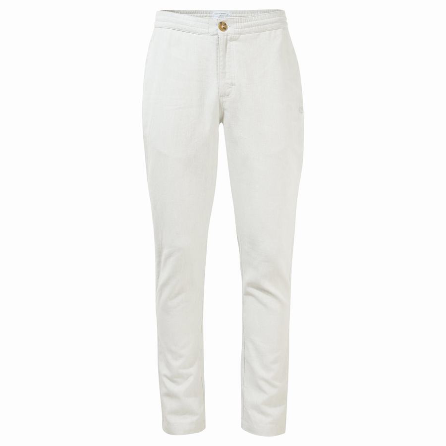 Pantalons Craghoppers Nosibotanical Buck Homme Argent | NJO8514MP