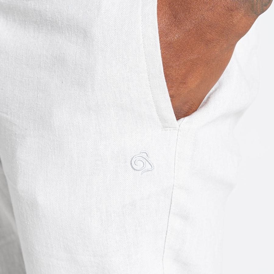 Pantalons Craghoppers Nosibotanical Buck Homme Argent | NJO8514MP