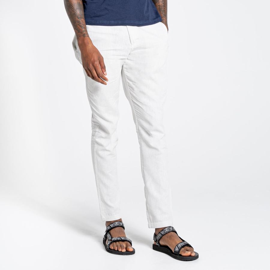 Pantalons Craghoppers Nosibotanical Buck Homme Argent | NJO8514MP