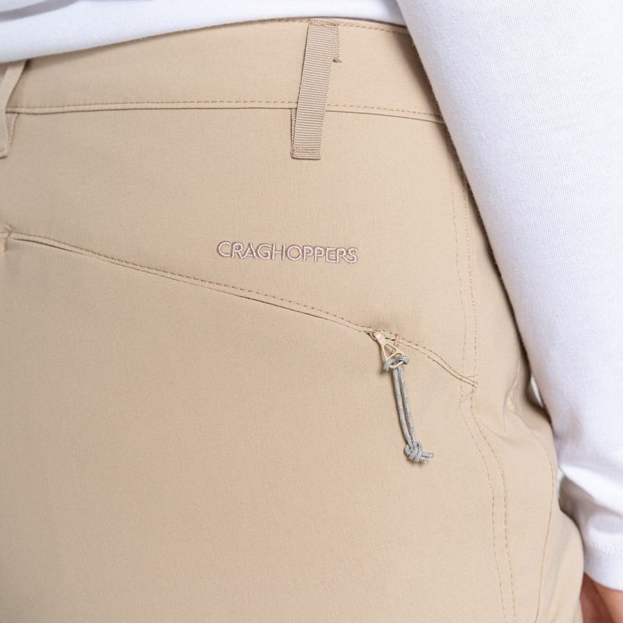 Pantalons Craghoppers Stretch Kiwi Pro III Femme Marron | SVV767IM