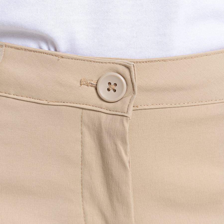 Pantalons Craghoppers Stretch Kiwi Pro III Femme Marron | SVV767IM