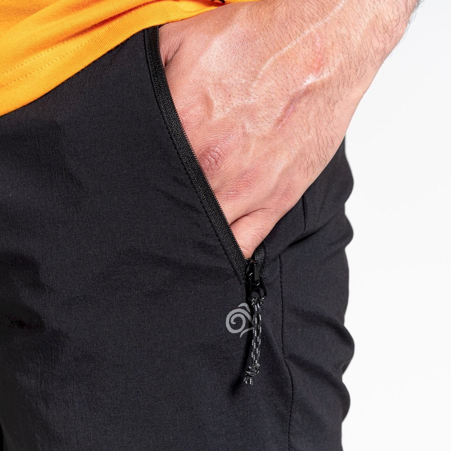 Shorts Craghoppers Dynamic Pro Homme Noir | EOH7273OU