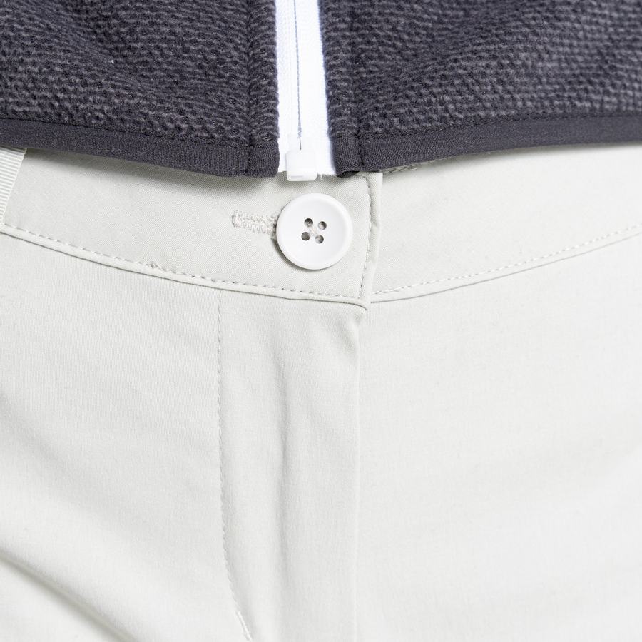 Shorts Craghoppers Stretch Kiwi Pro III Femme Grise | FAO884SJ