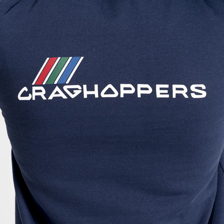Sweats Craghoppers Lautner Encapuchonné Homme Bleu Bleu Marine | MPA6788GK