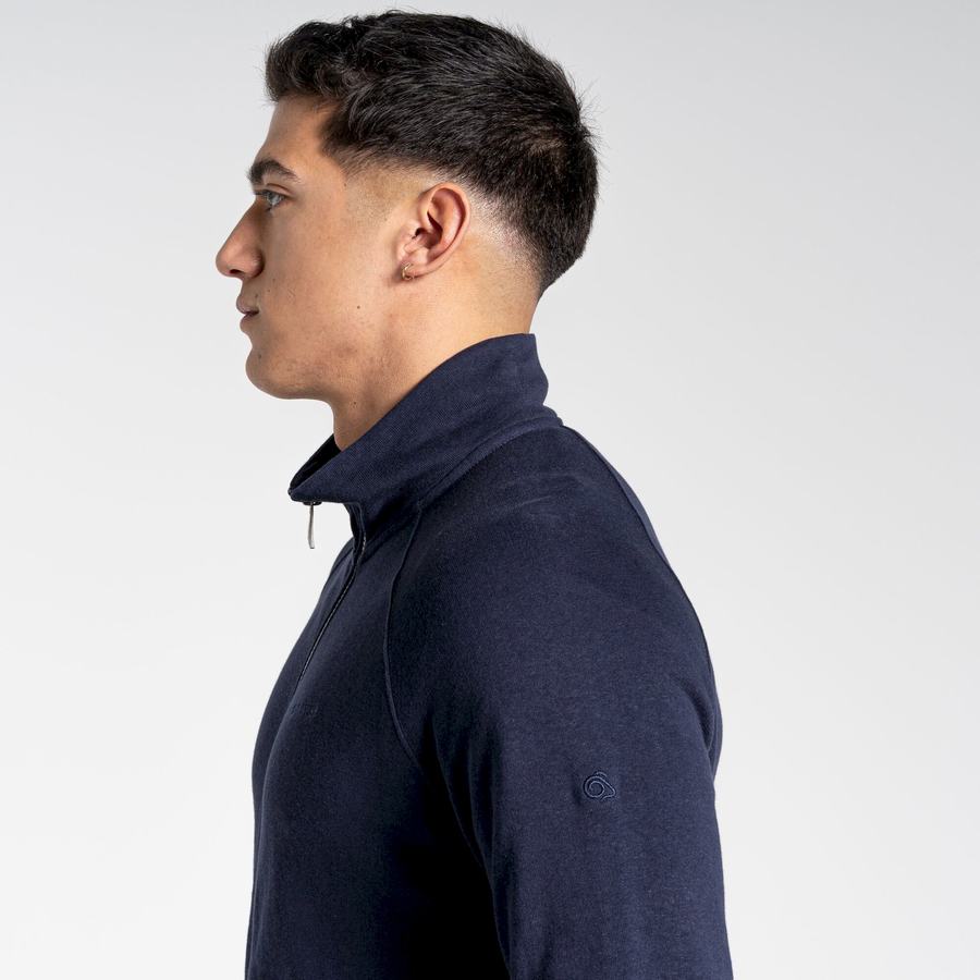 T Shirts Craghoppers Nosibotanical Cambra Homme Bleu Bleu Marine | UKW7197ZU