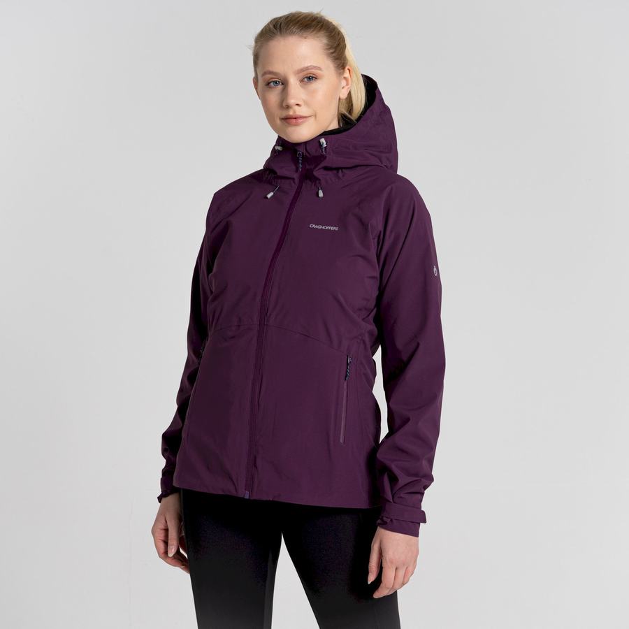 Vestes Craghoppers Anza Femme Violette | DFI7262AN