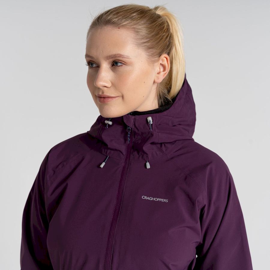 Vestes Craghoppers Anza Femme Violette | DFI7262AN