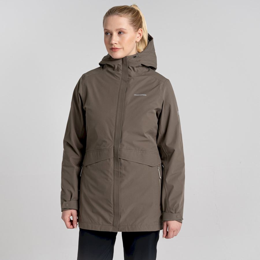 Vestes Craghoppers Caldbeck Pro 3 in 1 Femme Vert Olive | KFS5147YU