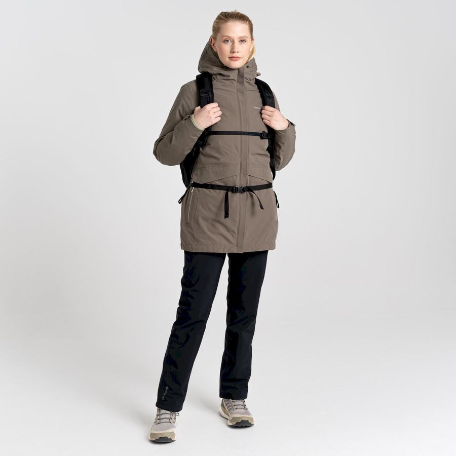 Vestes Craghoppers Caldbeck Pro 3 in 1 Femme Vert Olive | KFS5147YU